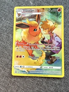 Flareon TG01/TG30 Swsh09: Brilliant Stars Trainer Gallery Holo casi nuevo raro - Imagen 1 de 2