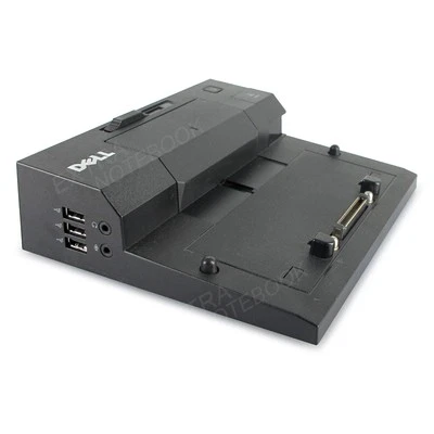 Dell Profi Dockingstation PR03X Port Replicator E-Port DisplayPort DVI VGA 5xUSB - Bild 1 von 2