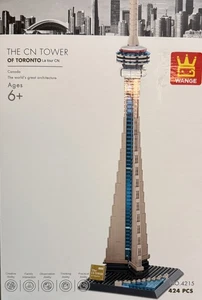 Toronto CN Tower Architecture Building Blocks Wange Canada  - Picture 1 of 6
