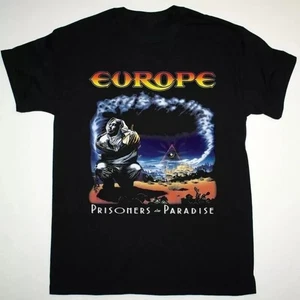 EUROPE Band PRISONERS IN PARADISE T Shirt Full SIze S-5XL PA911 - Afbeelding 1 van 3
