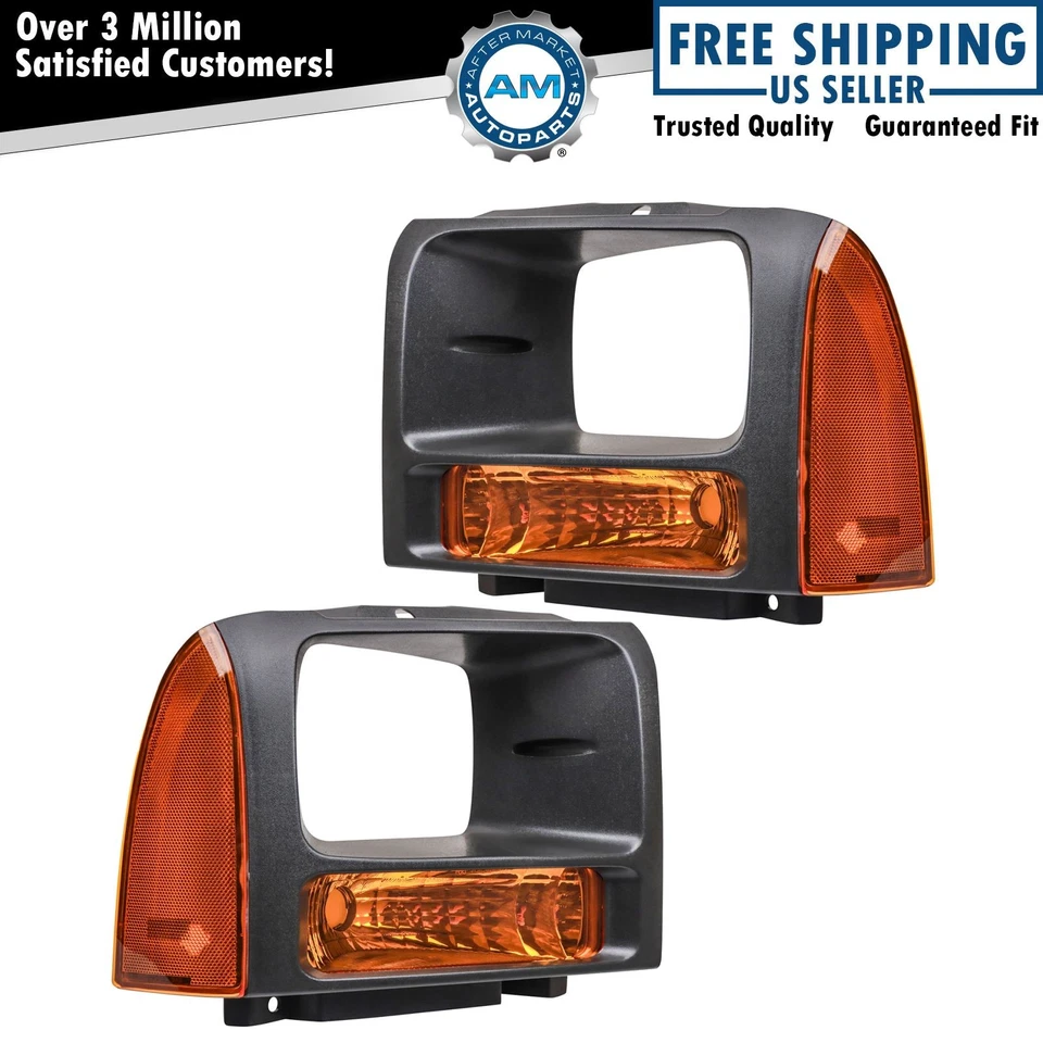 Juego de luces de estacionamiento para Ford F-250 Super Duty F-350 Super Duty 2005-2007 Foto 1 de 4