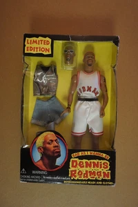 Dennis Rodman "Bad As I Wanna Be" Action Figure Bambola Teste Intercambiabili Nuovo - Foto 1 di 5