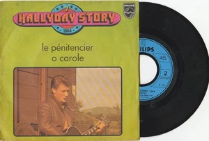 SP JOHNNY HALLYDAY-LE PENITENCIER-PHILIPS 6009431-FRENCH - Picture 1 of 2