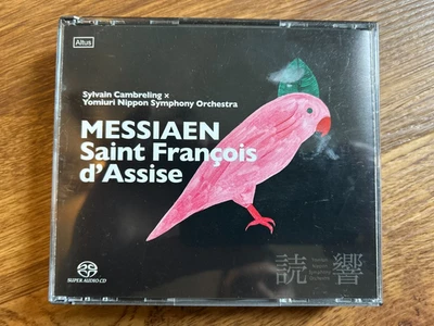 Messiaen Saint Francois d'Assise Sylvain Cambreling JAPAN 2SACD Single Layer Foto 1 de 4