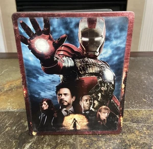 Iron Man 2 Steelbook UHD 4k Ultra HD Blu-ray (No Digital) - Imagen 1 de 4