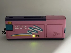 Le Clic 110 Film Camera Vintage 1980’s Untested As Is Pink Purple - Picture 1 of 8