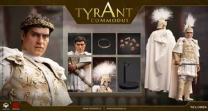 Commodo 1/6 Il gladiatore HHMODEL & HAOYUTOYS Imperial Legion Tyrant white - Foto 1 di 9