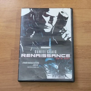 Renaissance Paris 2054 Daniel Craig Miramax DVD 2002 Anime -- 📀 - Imagen 1 de 2