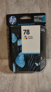 HP 78 Tri Color Ink Cartridge Brand New in Box Sealed. - Picture 1 of 6