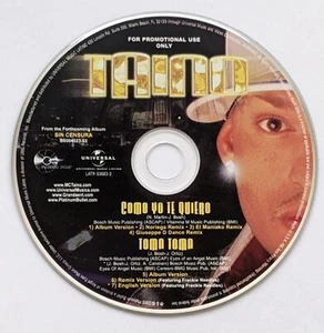 Taino Como Yo Te Quiero Toma Toma CD Promo 7 Versions Mixes Giuseppe D Noriega - Picture 1 of 4