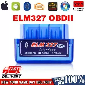 Mini Bluetooth OBD II Scanner, Auto Check Engine Light Code Reader Scan Tool - Bild 1 von 8