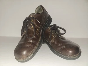 Scarpe Oxford Merrell World Rambler Stollen pelle marrone J45127 da uomo taglia 8,5 US - Foto 1 di 10