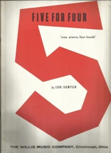 Five Piano Duets for Four Hands One Piano Sheet Music Nocturne Andantino Gaucho - Picture 1 of 1