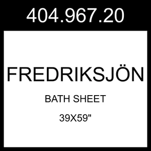 IKEA FREDRIKSJON FREDRIKSJÖN Bath Sheet White 39x59" 404.967.20 - Picture 1 of 4