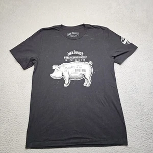 Camisa Jack Daniels Mujer Grande Negra Manga Corta Gráfica Camiseta Informal - Imagen 1 de 13