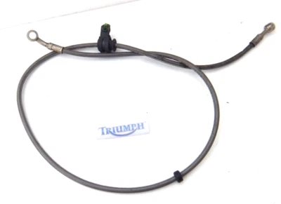 TRIUMPH SPEED TRIPLE 1050 REAR BRAKE HOSE BACK BRAKE BRAIDED BRAKE LINE 2007 - Image 1 of 4