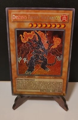 Yu-Gi-Oh! - Destino Fuoco Vulcanico - CT04-IT004 RARA SEGRETA EDIZIONE LIMITATA - Immagine 1 di 4