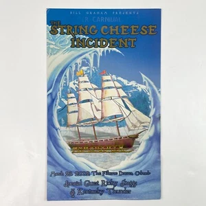 String Cheese Incident Fillmore Denver Colorado 2002 March 23 Skaggs KY Poster - Picture 1 of 8