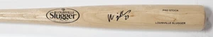 Brewers Shortstop WILLY ADAMES Signed Louisville Slugger Blonde Bat AUTO  - JSA - Picture 1 of 2