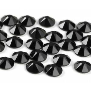 REAL Swarovski Crystals Jet Black for NAILS, Crafts, Phone, Shoes, Glasses...