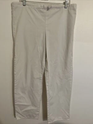 Tafford Scrub Bottom Medical Uniform White Drawstring Pants XS - Image 1 of 4