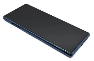 100% Original Xperia 5 J8210 J9210 Display Bildschirm LCD Rahmen Blau Wie Neu A - Bild 1 von 2