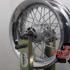 08-17 HARLEY FATBOY REAR SMOOTH PROFILE RIM 17 M/CXMT 6.00 25MM AXLE W83 - Foto 1 di 8