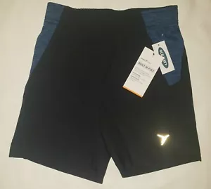 Old Navy Active Boys Athletic Shorts XS (5) Black Blue With Strings New - Picture 1 of 2