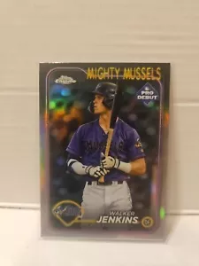 2024 Topps Pro Debut Walker Jenkins Chrome #PDC-196 - Picture 1 of 2