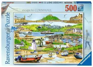 Ravensburger - Flucht nach Cornwall 500-teiliges Puzzle - Bild 1 von 1