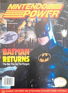 Nintendo Power May Volume #48 Batman Returns with Trading Cards & Poster Vintage - Picture 1 of 6