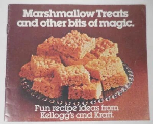 Kellogg's / Kraft 1979 Fun Recipe Ideas Booklet, Marshmallow Treats & Other Bits - Foto 1 di 8
