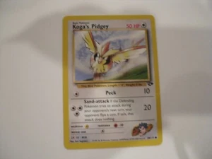 Pokemon Card - 1st Edition Koga's Pidgey (80/132) Gym Challenge BB - Picture 1 of 2
