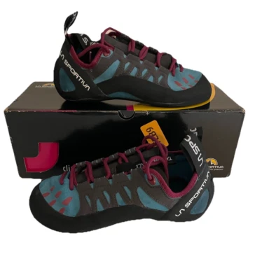La Sportiva Tarantulace Climbing Shoes Womens Size 7 EUR 38 Topaz Red Plum NIB - Image 1 of 4