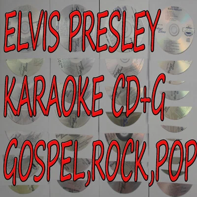ELVIS PRESLEY COLLECTION DISC SET 32 KARAOKE CD+G MIX TRACKS GOSPEL,POP ROCK,NEW - Image 1 of 3