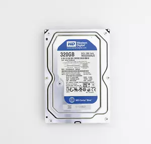 HDD Western Digital Caviar Blue 320 GB 7.2 WD3200AAJS 56B4A0 DHRNNTJAHN 3.5 SATA - Picture 1 of 5
