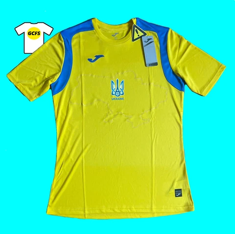 Training Football Shirt  of The National  Team of Ukraine  2022-2023 Size M Cover