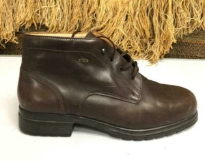 StoneFly  Gore-tex  Mens Chukka Ankle Brown Leather Shoes SZ 42/9   8439 - Picture 1 of 9