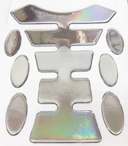 Almohadilla para tanque de resina con cúpula de resina perlada diseño clásico K1 + 6 protectores de almohadilla ovalada - Imagen 1 de 1