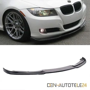 FRONTSPOILER LIPPE SPOILER FÜR BMW E90 E91 LCI 3ER 08-12 M PAKET GLANZ SCHWARZ - Picture 1 of 6