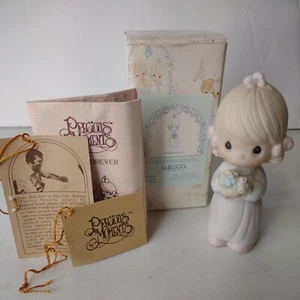 Precious Moments E-2831 Brautjungfer Figur in OVP Enesco Vintage 1983  - Bild 1 von 9
