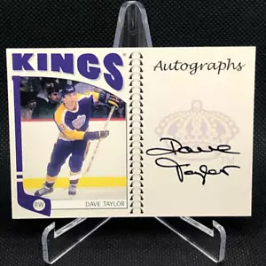 2004-05 ITG NHL Franchises Serie Autogramm #A-DTA Dave Taylor Auto LA Kings - Bild 1 von 2
