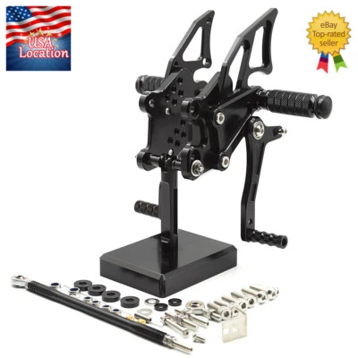 For Kawasaki NINJA 300 250 2013-2017 2015 FXCNC Footpegs Rearset Pedals Rear Set - Изображение 1 из 4