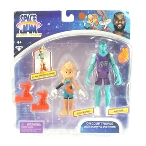 Space Jam A New Legacy Lola Bunny & Wet/Fire On Court Rivals - Foto 1 di 10
