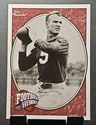 2008 Upper Deck 223 Paul "Golden Boy" Hornung PACKERS HOF FOOTBALL HEROES🏈NM/MT - Image 1 of 2