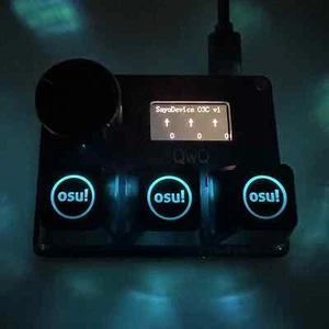 OSU Rapid Trigger Hall Switches Magnetic Switches Keyboard With Knob Screen Copy - Picture 1 of 26