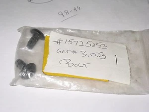 GM OEM Fuel System-Mount Strap (2) Bolts 15725253 (lot of 2) - Bild 1 von 2