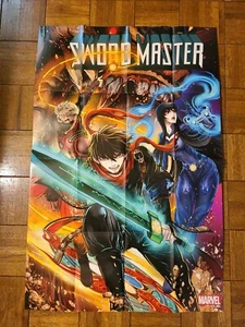 Marvel Comics Sword Master 24 x 36 gefaltetes Promo Poster 2019 - Bild 1 von 10