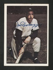1979 TCMA #1 JOE DIMAGGIO AUTOGRAPHED HQ SIGNED NEW YORK YANKEES BASEBALL CARD 