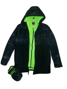 ⭐️Boys Size XXL 16 THE CHILDREN'S PLACE 3 PIECE SET GLOVES FLEECE & COAT⭐️ - Picture 1 of 12